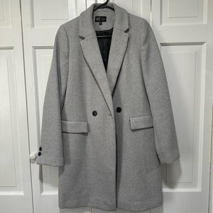 Grey Zara coat in excellent condition.